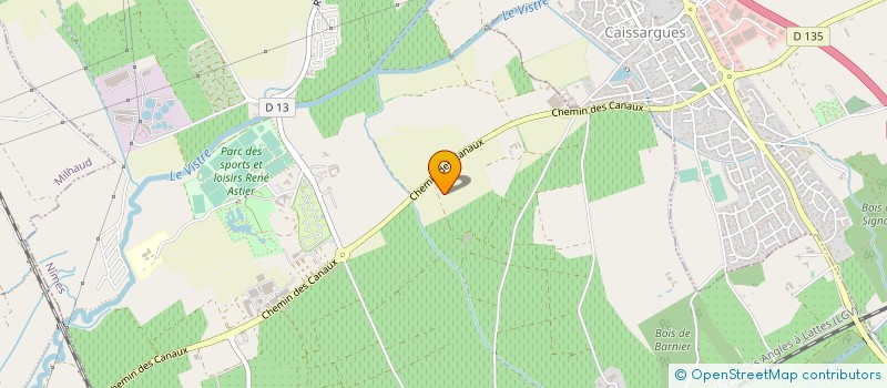 localisation de l'entreprise GFA DU DOMAINE DES GOUBINS  NIMES