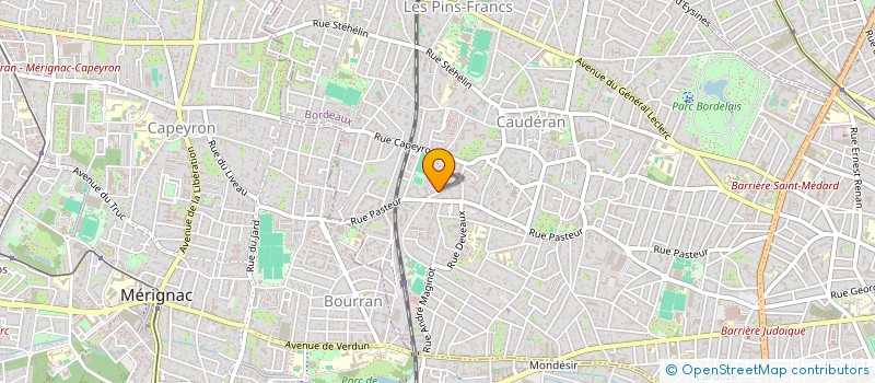 localisation de l'entreprise GFA DU DOMAINE DES MARCIOUX  BORDEAUX