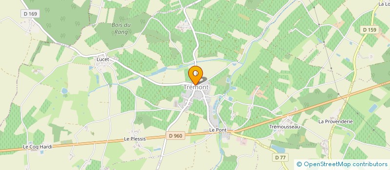 localisation de l'entreprise GFA DU DOMAINE DES TROIS MONTS à LYS-HAUT-LAYON