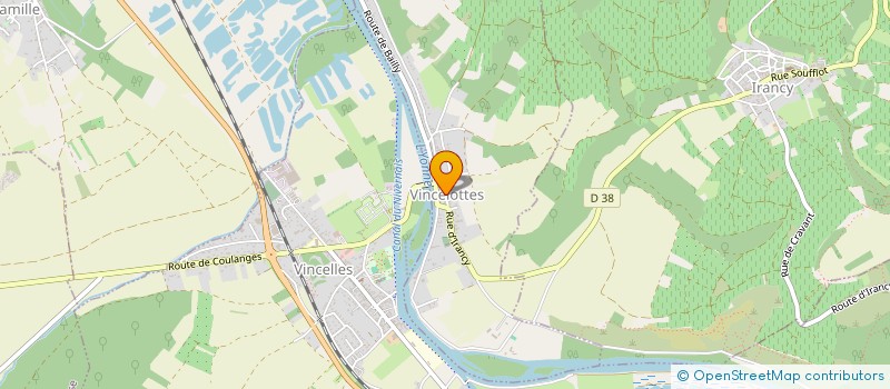 localisation de l'entreprise GFA DU DOMAINE DU PEURSOUEE  VINCELOTTES