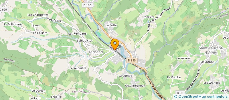 localisation de l'entreprise GFA DU DOMAINE DUPEUBLE à LE BREUIL