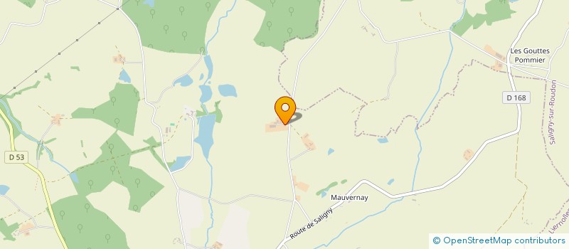 localisation de l'entreprise GFA DU DOMAINE NEUF  SAINT-LEON