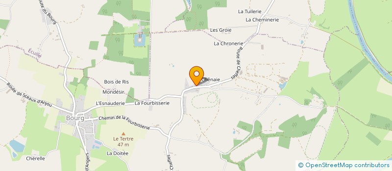 localisation de l'entreprise GFA DU DOUSSAY  SOULAIRE-ET-BOURG