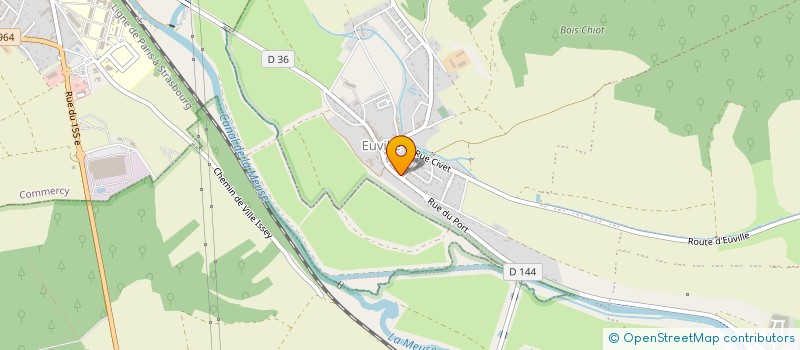 localisation de l'entreprise GFA DU DUBLOT à EUVILLE