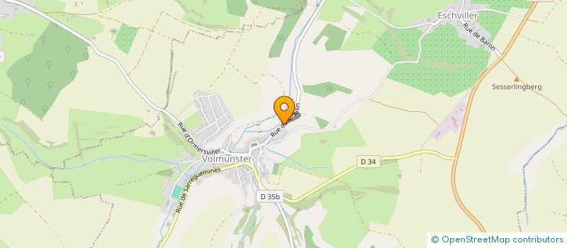 localisation de l'entreprise GFA DU FAULER BRUNNEN  VOLMUNSTER