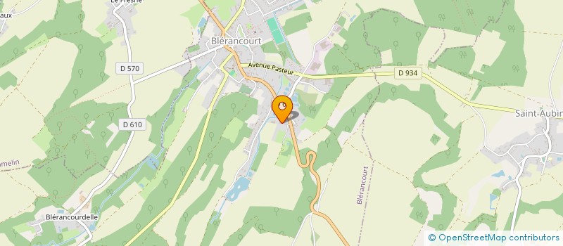 localisation de l'entreprise GFA DU FONDS DE BUID  BLERANCOURT