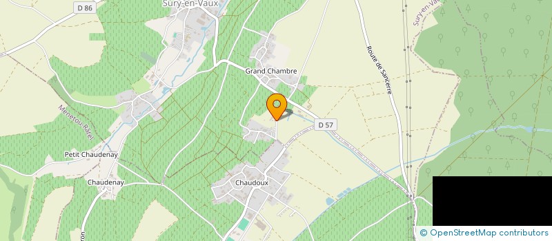 localisation de l'entreprise GFA DU FORT PINAUT  VERDIGNY