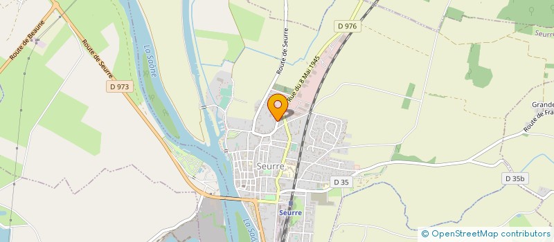 localisation de l'entreprise GFA DU FOUGERET à QUETIGNY