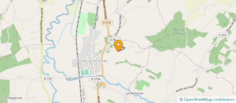 localisation de l'entreprise GFA DU FRASCATI  ROCQUES