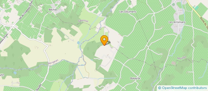 localisation de l'entreprise GFA DU GARRIGA  GREZILLAC