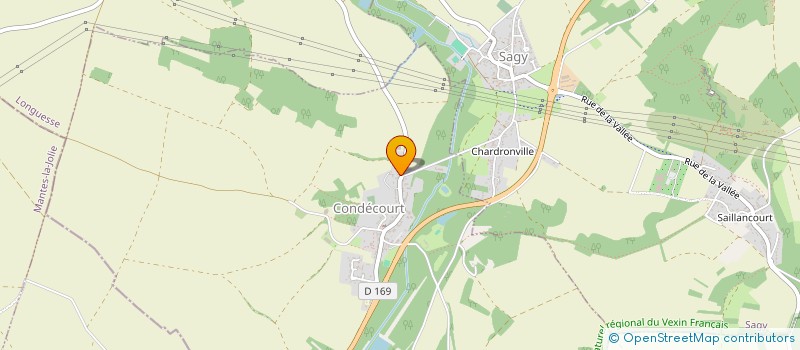 localisation de l'entreprise GFA DU GENETET  CONDECOURT