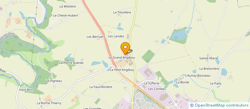 localisation de l'entreprise GFA DU GRAND ANGIBOU  BEAUPREAU-EN-MAUGES