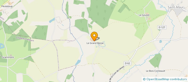 localisation de l'entreprise GFA DU GRAND BESSE  SAINT-MAUR