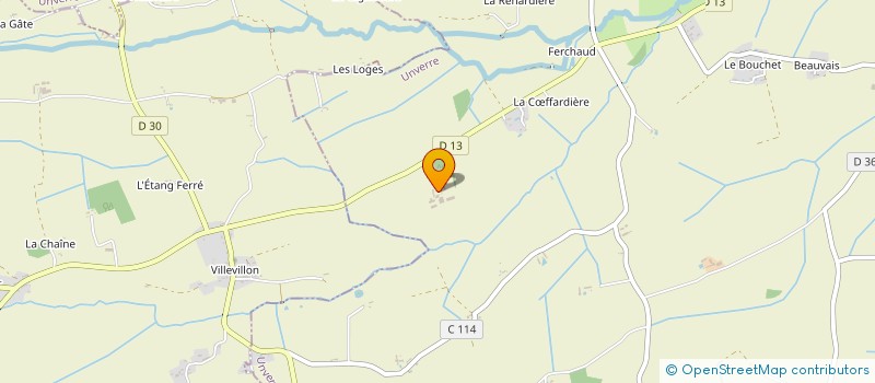 localisation de l'entreprise GFA DU GRAND BOULAY à UNVERRE