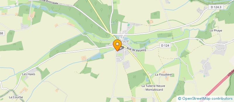 localisation de l'entreprise GFA DU GRAND ESSART à FRAZE