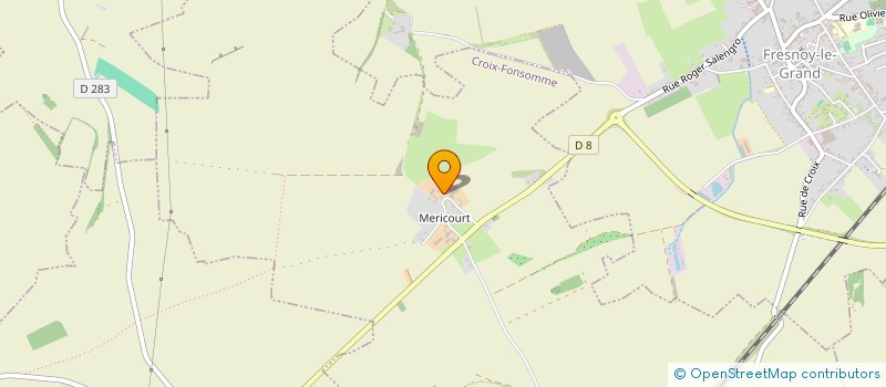 localisation de l'entreprise GFA DU GRAND RIEZ  CROIX-FONSOMME