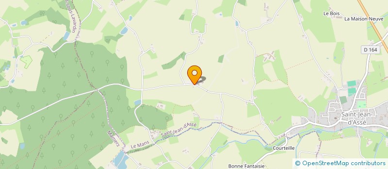 localisation de l'entreprise GFA DU GRAND RIOUSSE  SAINT JEAN D ASSE