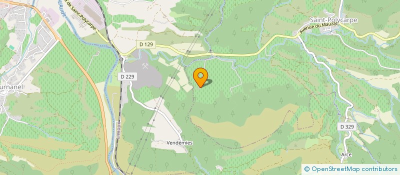 localisation de l'entreprise GFA DU GRES VAILLANT  SAINT-POLYCARPE