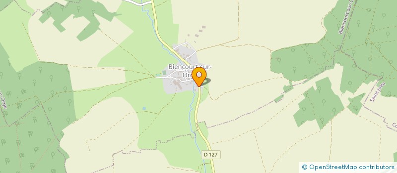 localisation de l'entreprise GFA DU GROS CHENE à BIENCOURT-SUR-ORGE
