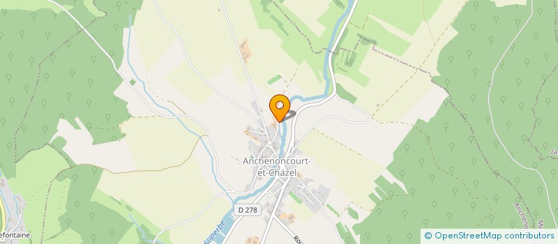 localisation de l'entreprise GFA DU GROS CHENE  ANCHENONCOURT-ET-CHAZEL