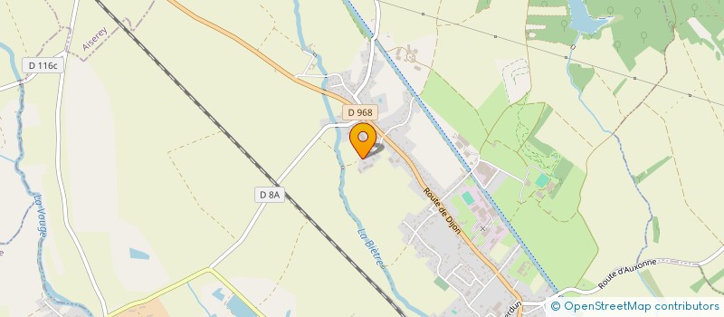 localisation de l'entreprise GFA DU GUE DES PAUVRES  BRAZEY-EN-PLAINE