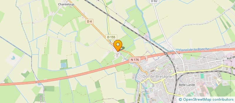 localisation de l'entreprise GFA DU GUYOULT-MACE  MONT-DOL