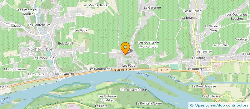 localisation de l'entreprise GFA DU HAMEAU DE LA PERLIERE  L'ILE-BOUCHARD