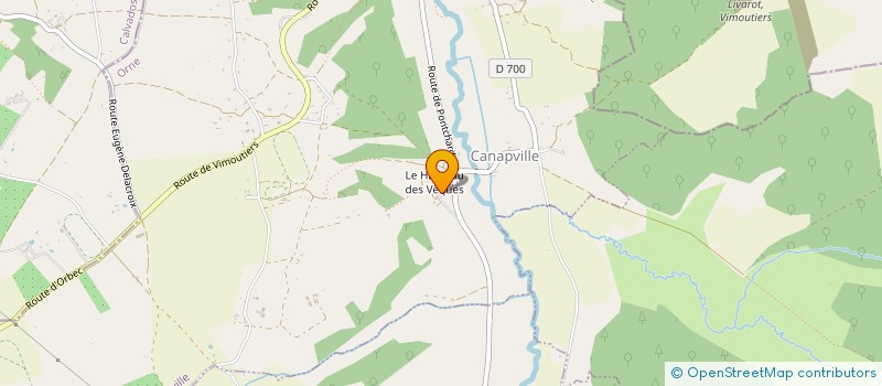 localisation de l'entreprise GFA DU HAMEAU DES VESQUES à CANAPVILLE