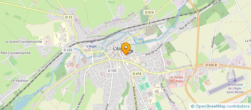 localisation de l'entreprise GFA DU HARAS DE LA MOUSSE à DEAUVILLE