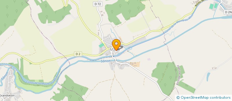 localisation de l'entreprise GFA DU HAUT DU FRENE  BATHELEMONT