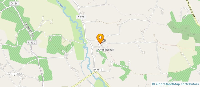 localisation de l'entreprise GFA DU JOUFFEROUX à VOULGEZAC