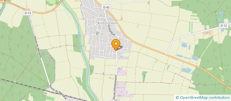 localisation de l'entreprise GFA DU KASTENWALD  APPENWIHR