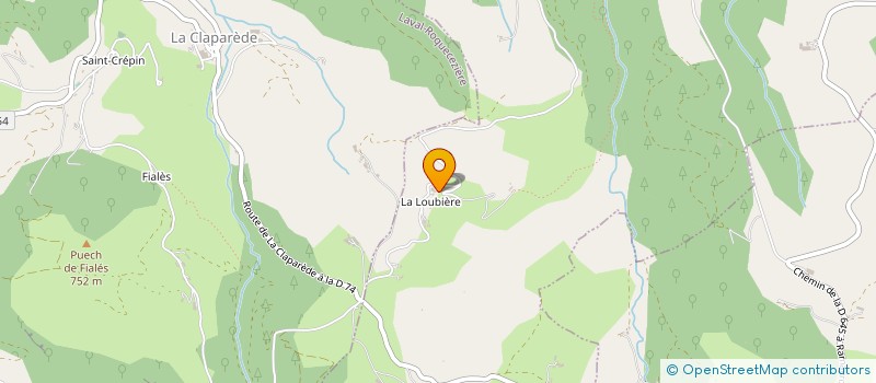 localisation de l'entreprise GFA DU LAUZIER BAS  SAINT-SEVER-DU-MOUSTIER