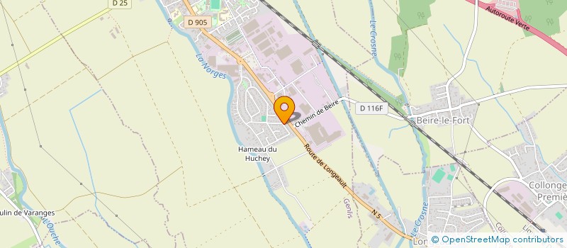 localisation de l'entreprise GFA DU LEVANT  PLUVET