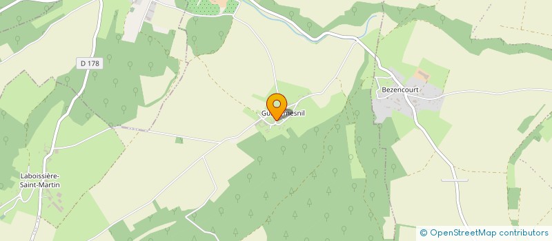 localisation de l'entreprise GFA DU LIGER  LAFRESGUIMONT SAINT MARTIN