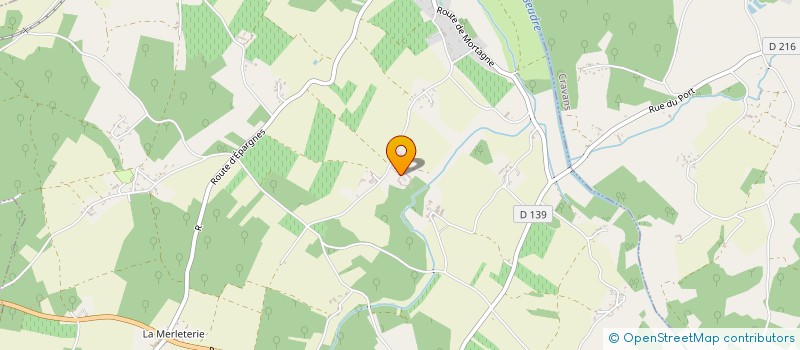 localisation de l'entreprise GFA DU LOGIS DE LA MOTTE  SAINT-ANDRE-DE-LIDON