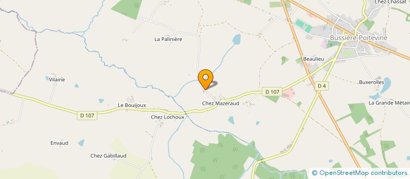 localisation de l'entreprise GFA DU LONGE  VAL-D'OIRE-ET-GARTEMPE