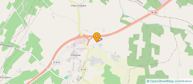 localisation de l'entreprise GFA DU MAINE à VAL DES VIGNES