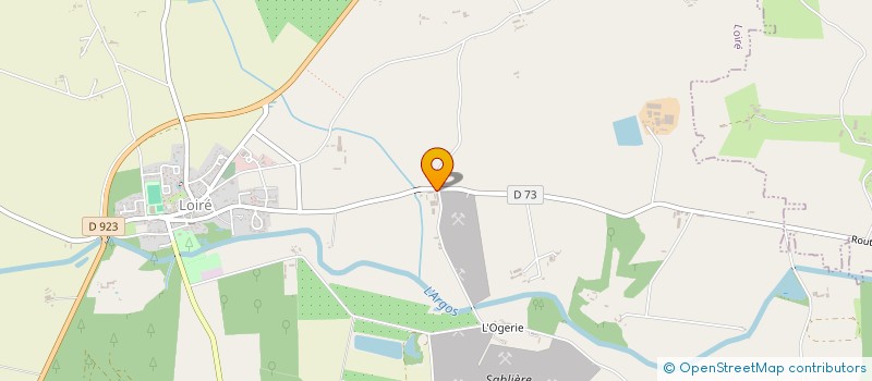 localisation de l'entreprise GFA DU MAINE  VAL D'ERDRE-AUXENCE