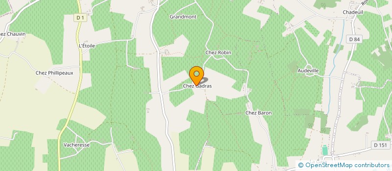 localisation de l'entreprise GFA DU MAINE GADRAS à BELLEVIGNE