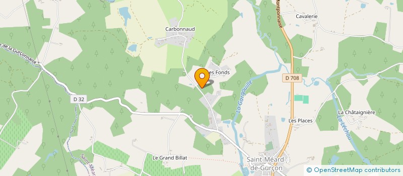 localisation de l'entreprise GFA DU MAINE JACQUET  VILLEFRANCHE-DE-LONCHAT