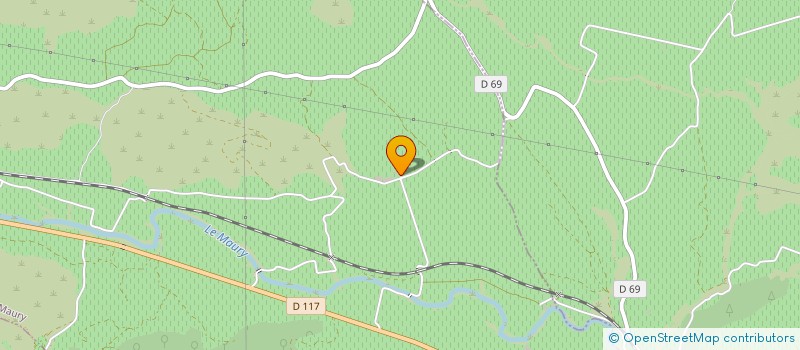 localisation de l'entreprise GFA DU MAS AMIEL  MAURY