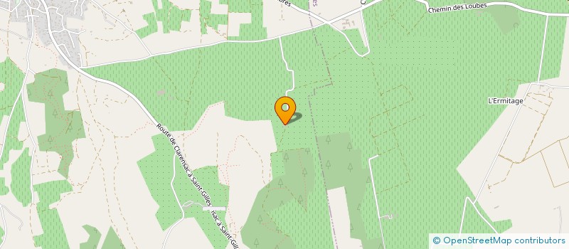 localisation de l'entreprise GFA DU MAS D APTEL  GENERAC