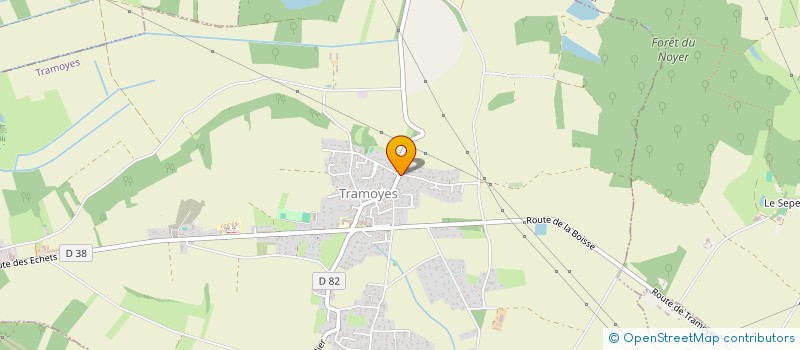 localisation de l'entreprise GFA DU MAS GUILLOT  TRAMOYES