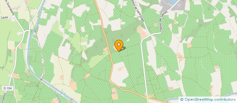 localisation de l'entreprise GFA DU MAS RABINEL  VAUVERT