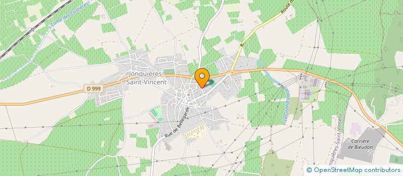 localisation de l'entreprise GFA DU MAS SAINT LAURENT  JONQUIERES-SAINT-VINCENT