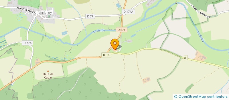 localisation de l'entreprise GFA DU MERIDEN  SALONNES