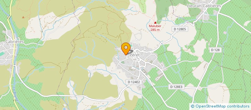 localisation de l'entreprise GFA DU MISTRAL  NEBIAN