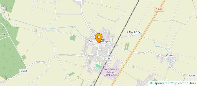 localisation de l'entreprise GFA DU MONT DERRY  SAINT-GEORGES-DU-BOIS