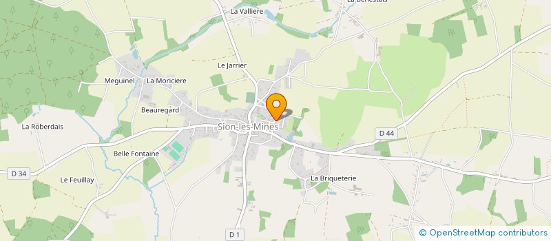 localisation de l'entreprise GFA DU MONUMENT DE LA BROSSE  SION-LES-MINES